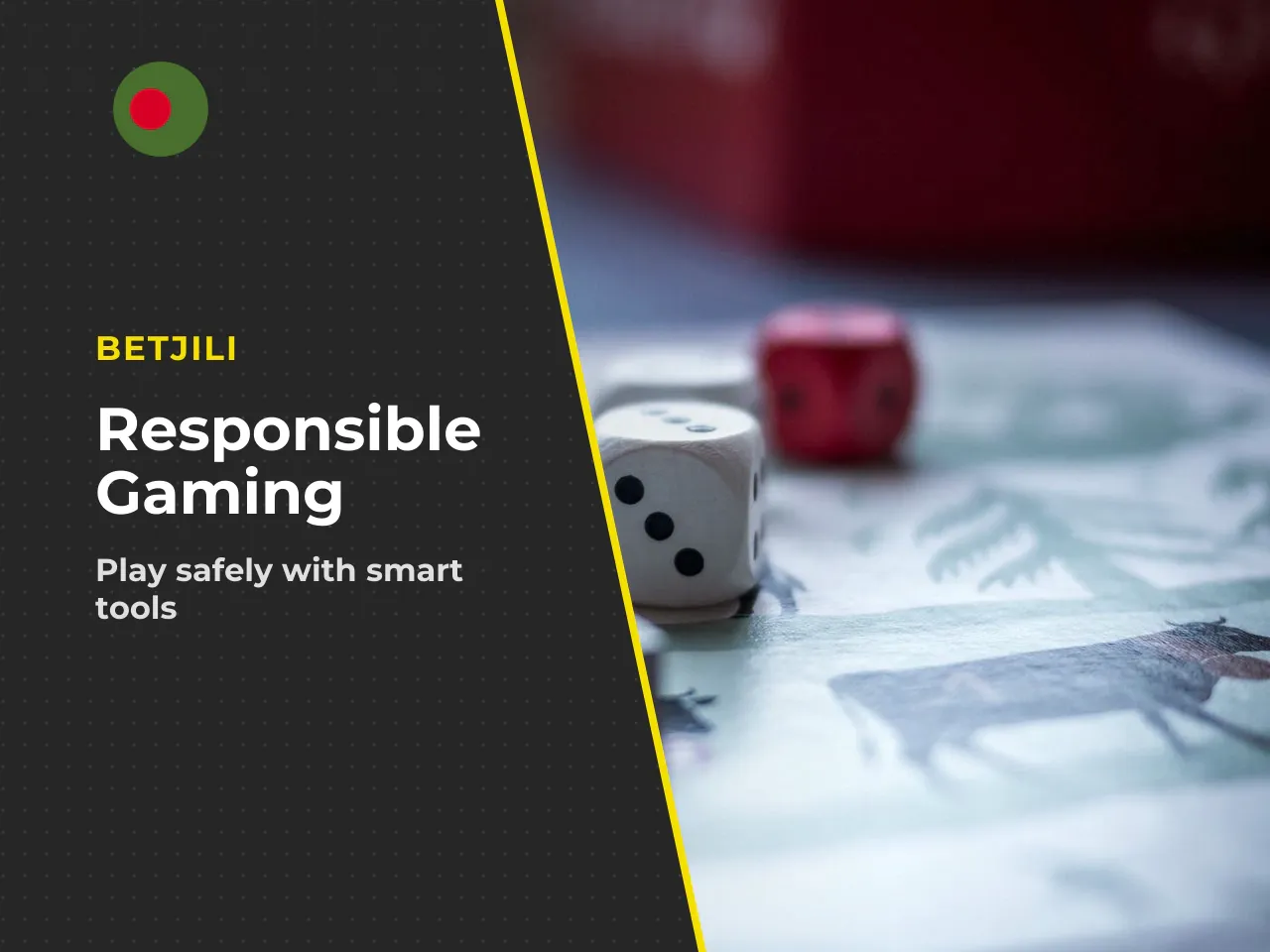 Responsible Gaming: Before You Register. Betjili is required to provide several tools designed to help players manage their activity responsibly: