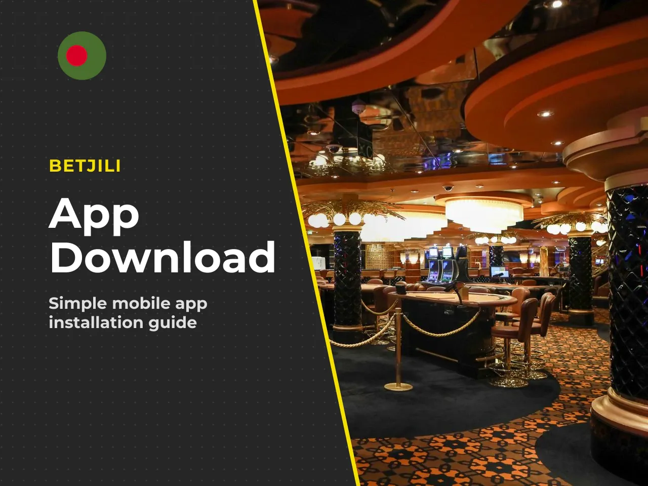 Betjili App for Android and APK Installation. For Android, the only download path (android app path) is the apk format. The user downloads the file and follows the installation basics on the smartphon
