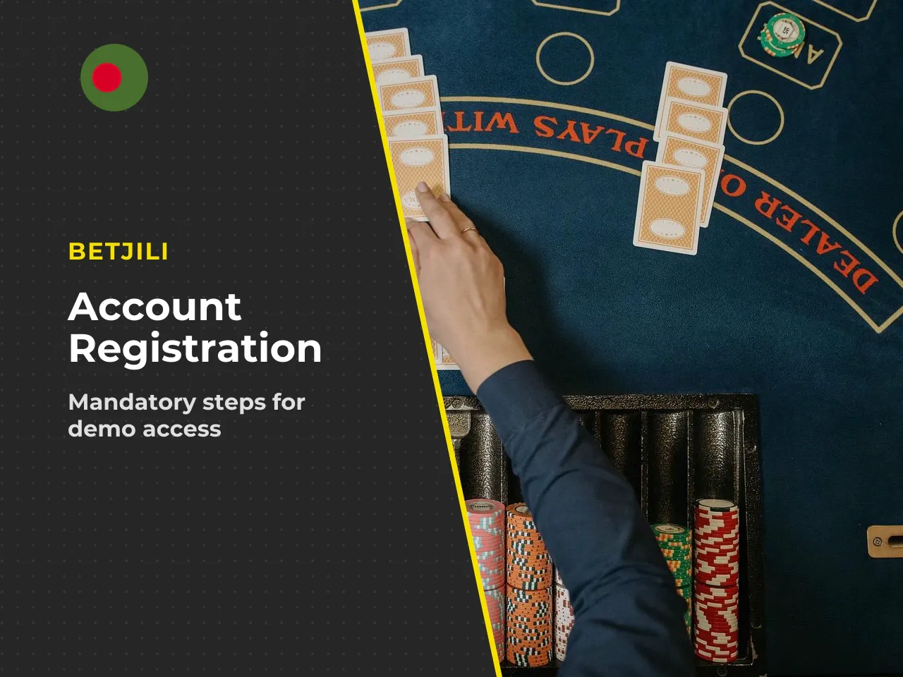 Is Registration Required to Launch Demo. Yes, **account** registration is a mandatory condition for accessing many of Betjili's test features. There is no direct open launch button for casual visitors