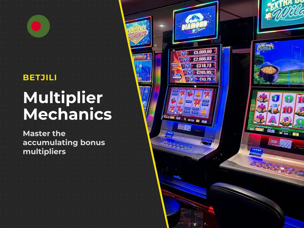 Multipliers During the Bonus Round. Multiplier values that accumulate during a winning spin are added to a global progressive counter. This cumulative figure does not reset between spins and applies t