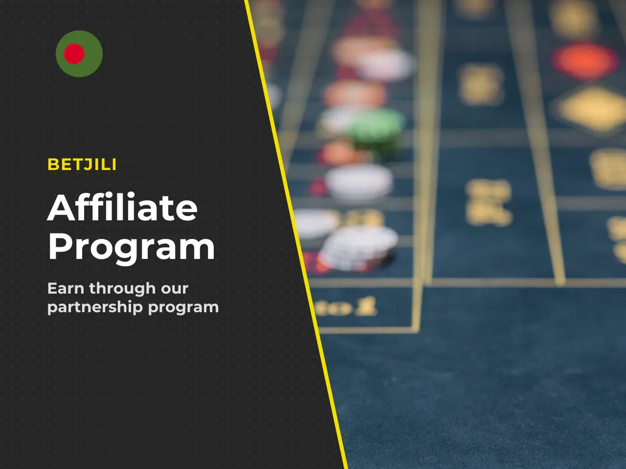 What Is Betjili Affiliate Program and Who Is It For. The Betjili affiliate program is the platform's partnership model. It allows webmasters, SEO specialists, and influencers to earn income by driving