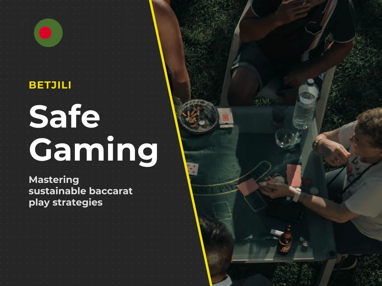 What "Safe" Play Means in Baccarat. Let us reframe the word "safe." In baccarat — a game where the house always holds an edge — safe does not mean risk-free. It means minimising the rate at which you 