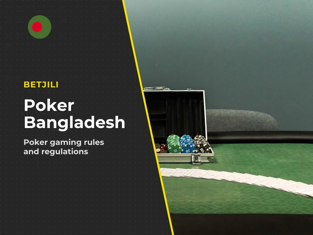 Region Access, Payments and Poker in Bangladesh. Bangladesh does not have a specific legal framework authorising online poker. The Bangladesh Bank's *Guidelines for Foreign Exchange Transactions* gove